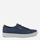 Sneakersy męskie skórzane ECCO Soft 7 43000459140 43 Granatowe (194891283168) - obraz 1