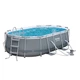 Каркасный бассейн Bestway 56620 Размер 427х250х100см Объем 7250 л с фильтр-насосом и лестницей - изображение 5