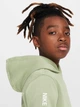 Детское теплое худи на флисе для мальчика Nike B Nsw Si Flc Po Hoodie Bb2 HM4339-386 128-137 см Салатовое (197599790266) - изображение 11