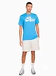 Футболка хлопковая длинная мужская Nike M Nsw Tee Just Do It Swoosh AR5006-412 XL Голубая (197859545346) - изображение 3