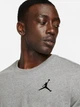 Футболка хлопковая длинная мужская Nike Jordan Jumpman DC7485-091 S Серая (195238739249) - изображение 4