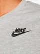 Футболка хлопковая женская Nike Sportswear Club Essentials DX7902-063 S Серая (196153999039) - изображение 5