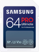 Karta pamięci Samsung Pro Ultimate SDXC 64GB UHS-I U3 V30 + czytnik (MB-SY64SB/WW) - obraz 2