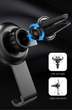Автодержатель для смартфона Vention With Duckbill Clip 4.7-7.2" Black (KCGB0) - изображение 8