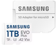Карта памяти Samsung Evo Plus microSDXC 1TB UHS-I U3 V30 A2 + SD адаптер (MB-MC1T0SA/EU) - изображение 4