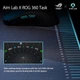 Коврик для мыши Asus ROG Hone Ace Aim Lab Edition Black (90MP0380-BPUA00) - изображение 2