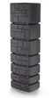Ємність для збирання дощової води Prosperplast Tower Stone, антрацит, 350 л - зображення 1