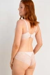 Комплект женского нижнего белья с трусиками бразилиана Kleo 3401 Aura пион 85E-XL - изображение 3