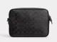 Сумка Coach Charter Flap Crossbody Bag 24 In Signature Canvas, Charcoal - зображення 3