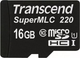 Karta pamięci Transcend USD220I microSDHC 16GB Class 10 UHS-I U1 (TS16GUSD220I) - obraz 1