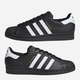 Sneakersy męskie ze skóry naturalnej adidas Originals Superstar EG4959 43.5 (UK 9) Czarne (4062051419121) - obraz 3