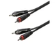 Комутаційний аудіо кабель 2xRCA-2xRCA Roxtone SAC-C130-L6 6м - зображення 1