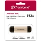 USB флеш накопичувач Transcend 512GB JetFlash 930C Gold-Black USB 3.2/Type-C (TS512GJF930C) - изображение 8