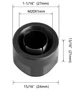 Гайка для ручного фрезера або гравера М20x1.0mm - изображение 2