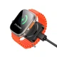 Зарядний пристрій для Apple Watch 1-10/SE/Ultra HOCO Astute wireless charger for Watch (Type-C). White - зображення 3