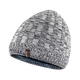 Водонепроницаемая шапка Dexshell Heathered Rib Knit Beanie, onesize (56-58 см), бело-серая - изображение 1