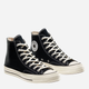 Чоловічі кеди високі Converse Chuck 70 162050C 44 Чорні (888755658550) - зображення 2