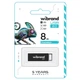 USB флеш накопитель Wibrand 8GB Chameleon Black USB 2.0 (WI2.0/CH8U6B) - изображение 2