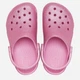 Детские кроксы-сабо для девочки Crocs Classic Glitter Clog T PTG 206992-6XE 22-23 (C6) Pink Tweed Glitter (196265650705) - изображение 4