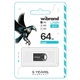 USB флеш накопитель Wibrand 64GB Hawk Black USB 2.0 (WI2.0/HA64M1B) - изображение 2