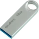 USB флеш накопичувач Goodram 16GB UNO3 Steel USB 3.2 (UNO3-0160S0R11) - зображення 1