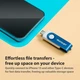 USB флеш накопичувач Patriot 32GB Xporter X550 USB 3.2/Type-C (PS32GX550AAD) - зображення 7