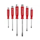 Набор отверток 6 шт. Intertool (ударных под ключ SL5, SL6, SL8, PH1, PH2, PH3) - изображение 1