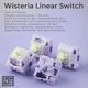 Клавиатура Epomaker Shadow-X 70 Wisteria Linear Switch Hot-Swap LCD Screen RGB Wireless/Bluetooth/USB UA White (SHX-W-WL) - изображение 12