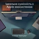 Клавіатура бездротова Logitech MX Keys Mini for Mac Minimalist Wireless Illuminated Space Gray (920-012652) - изображение 7