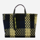 Torba shopper damska duża Rebelle Checked Wire 1WRE84TX0160-A639 Czarna (800070310514) - obraz 4