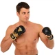 Перчатки для смешанных единоборств MMA Fistrage 5521 размер L Black-Gold - изображение 8