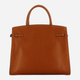 Torba shopper damska skórzana Guess Cristina HWCRCAL2206-COG Brązowa (800070289889) - obraz 2