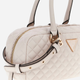 Torebka crossbody damska Guess Eco Rianee HWEQG954105-STO Mleczna (800070334873) - obraz 3