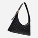 Сумка жіноча середня Guess Eco Rianee HWEQG954117-BLA Чорна (800070334874) - зображення 3