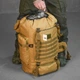Тактический рюкзак Cordura 80 л с системой крепления Molle койот - изображение 3