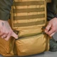 Тактический рюкзак Cordura 80 л с системой крепления Molle койот - изображение 6