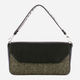 Torba damska IUNTOO 116001-NERO+SPIGATO-GRIGIO/NER Czarna (800070310038) - obraz 1
