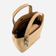 Torba shopper damska skórzana IUNTOO 168095-4720 Beżowa (800070318236) - obraz 5