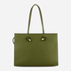 Torba shopper damska skórzana IUNTOO 168106-024 Zielona (800070329017) - obraz 2