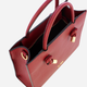 Torebka crossbody damska skórzana IUNTOO 168108-005 Czerwona (800070329016) - obraz 5