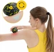 Масажний м'яч 4FIZJO EPP Ball 08 Black/Yellow (P-5907222931240) - зображення 8