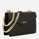 Torebka crossbody damska skórzana IUNTOO 168111-014 Czarna (800070329003) - obraz 3