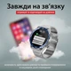 Смарт часы мужские водонепроницаемые умные часы с nfc часы для измерения давления Серый 4734286 - изображение 6
