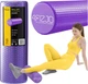 Массажный ролик 4FIZJO CARE+ EVA 45 x 15 см (валик, роллер) Purple (P-5907739314376) - изображение 1
