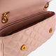 Сумка крос-боді через плече жіноча середня Guess Giully HWQA8748210-LTR Рожева (800070316642) - зображення 4