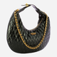Сумка хобо жіноча велика Guess Dema HWQK8776020-BLA Чорна (800070307639) - зображення 3