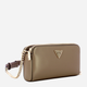 Сумка крос-боді через плече жіноча маленька Guess Daryna HWVG9493120-DRT Сіра (800070326160) - зображення 3