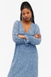 Платье женское Monki 1mnk05300027 36 Голубое (2000000883922) - изображение 3