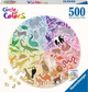 Пазли Ravensburger Палітра кольорів Тварини 500 деталей (4005556171729) - зображення 1