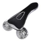 Массажер роликовый для лица и тела 3D лифтинг ручной 2 шарика Zelart 3D Massager CX-301 черный-серый - изображение 1